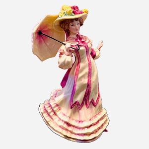 Large Royal Doulton "Springtime" Ltd. Edition, 1993. 8.5".